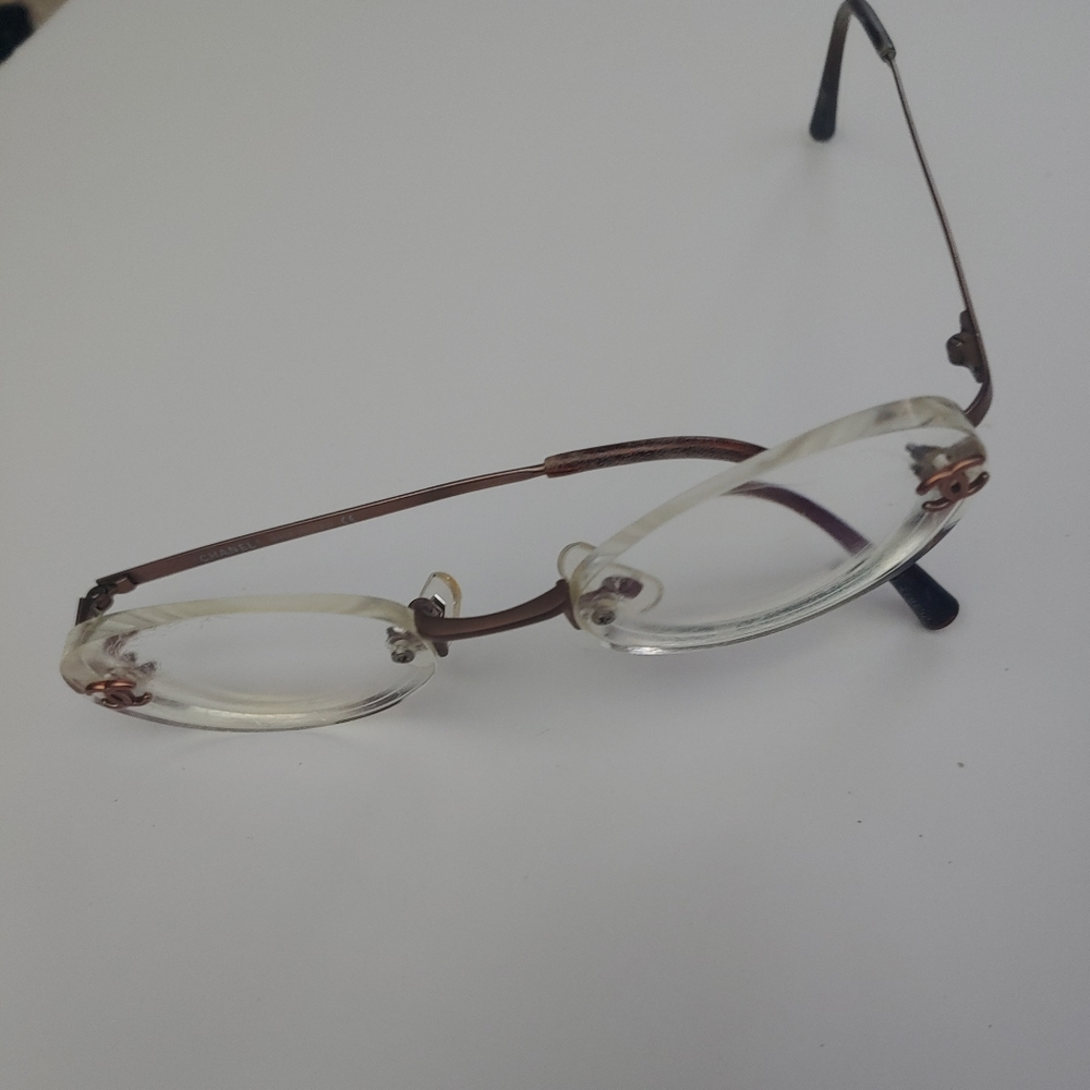 Vintage Chanel prescription glasses 3-piece mount - Picture 3 of 15
